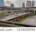 [Malaysia] Modern transportation infrastructure and scenery in Kuala Lumpur city center 143668094