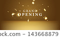 Design your shop opening cards, vector illustrations, and beautiful business banner templates. 143668879