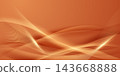 Abstract background vector illustration with a modern design, orange and gold colors, and geometric elements. 143668888