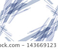 Gray frame background with intersecting diagonal lines 143669123