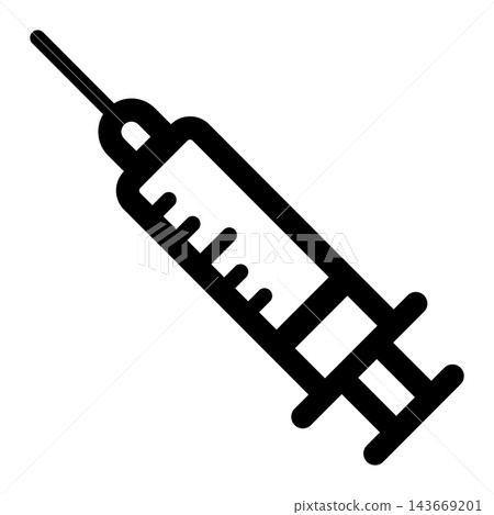 Syringe icon 143669201