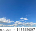blue sky and white clouds 143669897