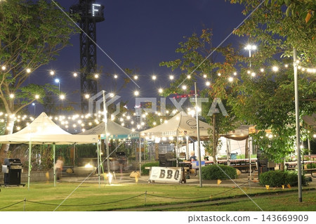Harumi Wharf Park "BBQ Grill Garden" Harumi Wharf Park "BBQ Grill Garden" 143669909