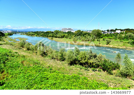 Tachihashi Bridge / View upstream from the Tama River (Hino City, Tokyo) [2026.9] 143669977