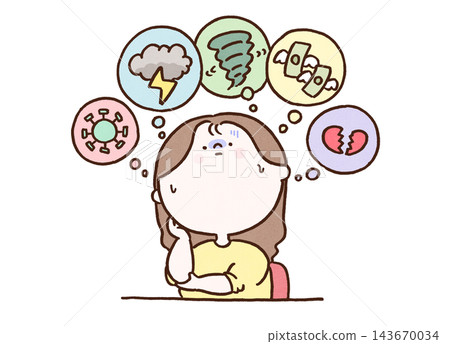 Women who experience anxiety anticipating future misfortunes that haven't yet occurred (anticipatory anxiety, mental health) Women who experience anxiety anticipating future misfortunes that haven't yet occurred (anticipatory anxiety, mental health) 143670034