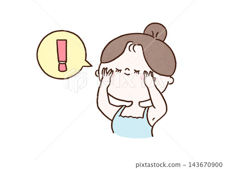 一位女士在日常護膚程序中,輕輕地將眼霜塗抹在眼周肌膚上。 一位女士在日常護膚程序中,輕輕地將眼霜塗抹在眼周肌膚上。 143670900