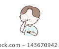 A man applying jar-type lip balm to his lips (Men's Grooming) 143670942