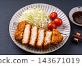 鬆散的豬排 143671019