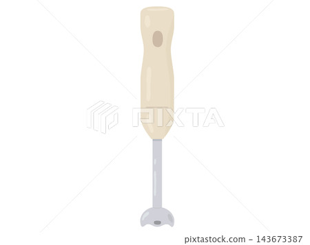 Illustration of hand blender Illustration of hand blender 143673387
