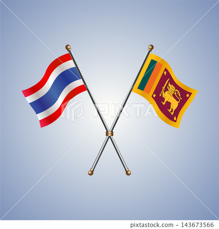 Thailand and Sri Lanka flag relations 143673566