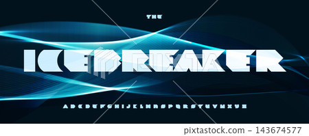 Cube Font Logo Alphabet Heavy Letter Set Geometric Typography, Creative Winter Typographic Design for Game Title Text, Cyber Sport Typo Poster Headline, Bold Fonts. Vector Typeface Cube Font Logo Alphabet Heavy Letter Set Geometric Typography, Creative Winter Typographic Design for Game Title Text, Cyber Sport Typo Poster Headline, Bold Fonts. Vector Typeface 143674577