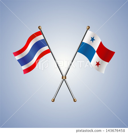 Thailand and Panama flag relations 143676458