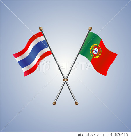 Thailand and Portugal flag relations 143676465