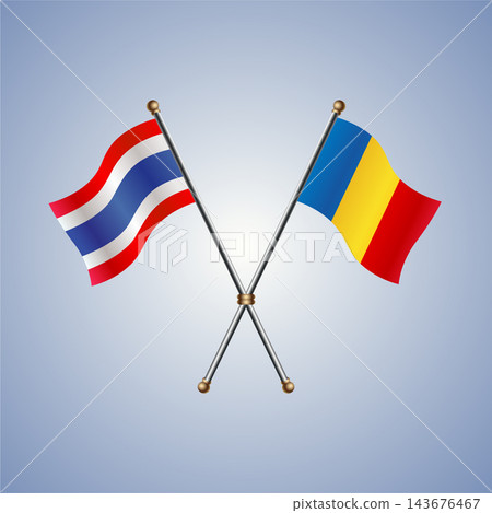 Thailand and Romania flag relations Thailand and Romania flag relations 143676467