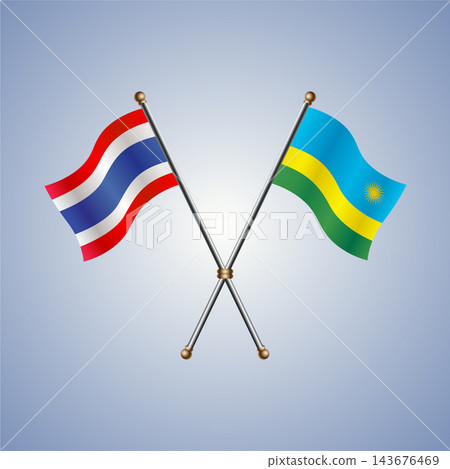 Thailand and Rwanda flag relations Thailand and Rwanda flag relations 143676469