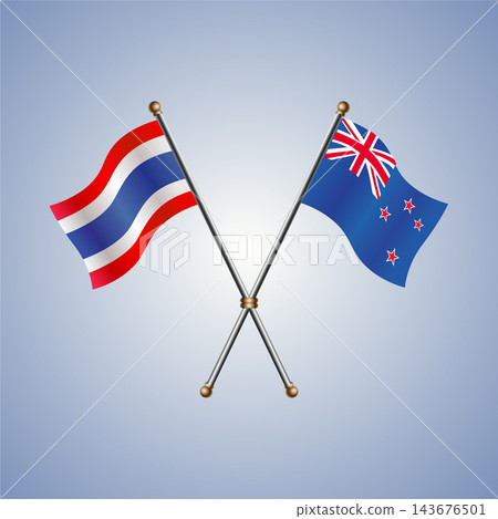 Thailand and New Zealand flag relations Thailand and New Zealand flag relations 143676501