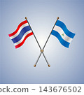 Thailand and Nicaragua flag relations 143676502
