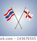 Thailand and Northern Ireland flag relations 143676505