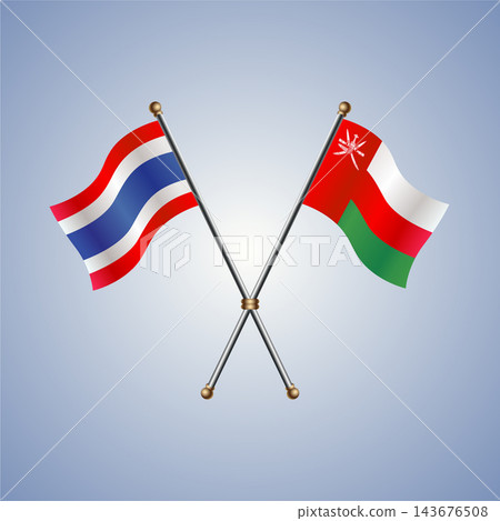 Thailand and Oman flag relations 143676508