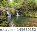 三重縣赤目四十八瀑布：兩座瀑布和一個深潭流淌在鬱鬱蔥蔥的山谷中。 143680152