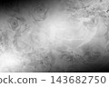 abstract black and white roses flower bouquet on blur gradient black and white roses background, object, decor, card, template, copy space 143682750