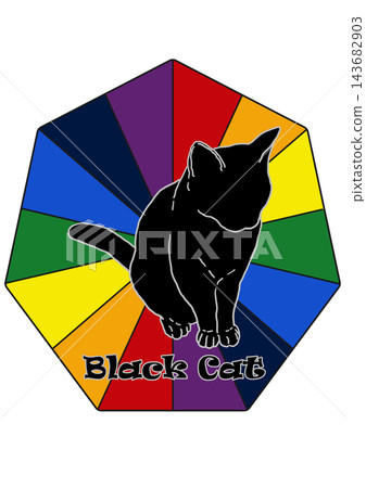 cat, pussy, black cat 143682903