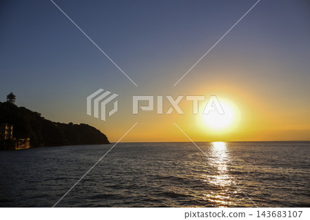 黃昏的江之島 黃昏的江之島 143683107