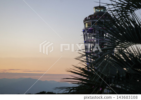 江之島日落時的海燭 江之島日落時的海燭 143683108