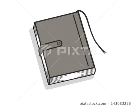 Simple diary illustration Simple diary illustration 143683256