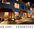 Night view of the alley 143683543