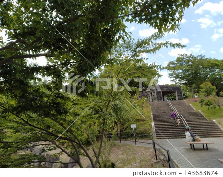 位於園區內的神社 位於園區內的神社 143683674