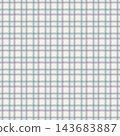 Blue-gray checkered pattern 143683887