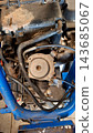 Motorcycle Carburetor and Air Filter Box Assembly 143685067