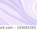 薰衣草迷霧 - 以淡薰衣草色和銀色為特色的流動藝術背景。 143685265