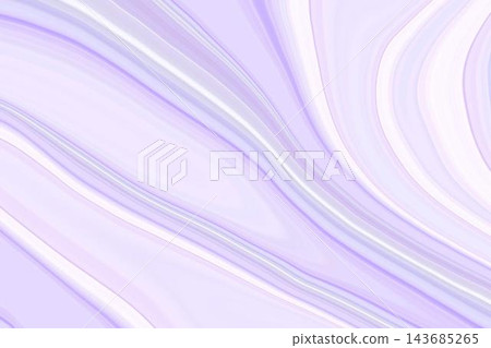 Lavender Mist - A fluid art background featuring pale lavender and silver. 143685265