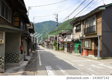 Old townscape of Kamioka-cho, Hida, Gifu Old townscape of Kamioka-cho, Hida, Gifu 143687142