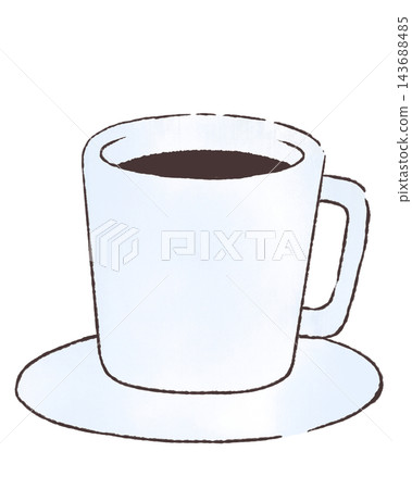 Illustration of a simple mug 143688485