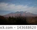 View of Mount Nasu from the Nikko Romantic Road in autumn. 143688620