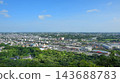 從豐橋市岩屋綠地的觀景台向南眺望 143688783