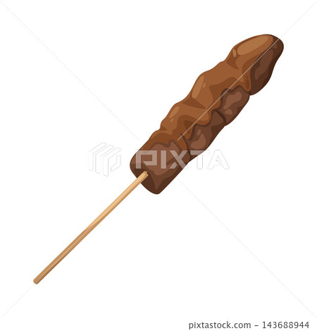 Illustration of Beef Satay 143688944