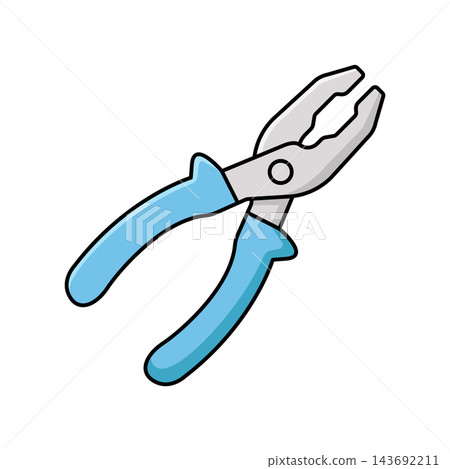 pliers icon vector design template in white background pliers icon vector design template in white background 143692211