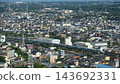 從豐橋市岩屋綠地觀景台上看到的東海道新幹線 143692331