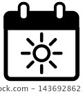 Calendar icon 143692862