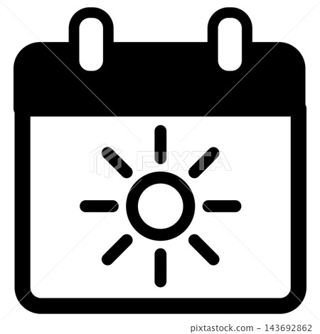 Calendar icon Calendar icon 143692862