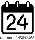 Calendar icon 143692868