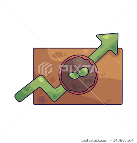 Illustration of Growth Illustration of Growth 143693164