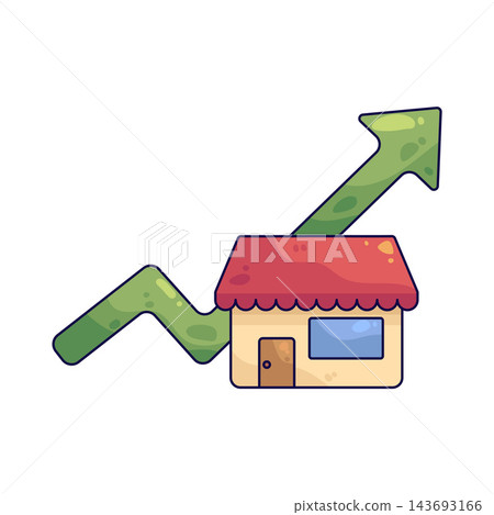Illustration of Market Illustration of Market 143693166