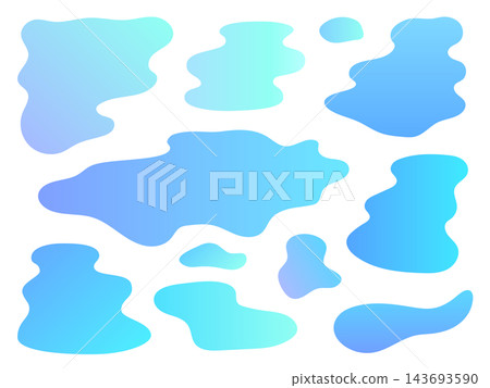 像水窪一樣閃閃發光的畫框。 像水窪一樣閃閃發光的畫框。 143693590