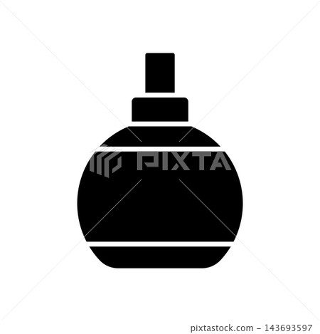 perfume icon vector design template in white background 143693597
