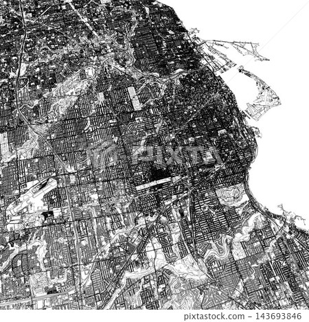 3D illustration of city and urban in Toronto Canada 3D illustration of city and urban in Toronto Canada 143693846